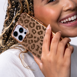 VELVET CAVIAR Apple iPhone 16 Pro Max MagSafe Case - Bronze Chrome Leopard