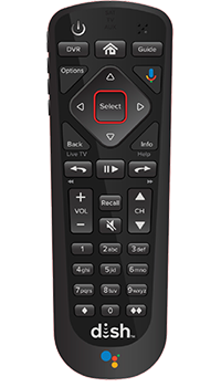DISH HOPPER REMOTE  54.3