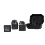 RadioShack Wireless Clip-On Microphone with Charging Case USB-C Noise Reduction