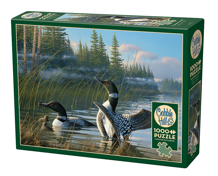 Cobble Hill Common Loons | 1000 Piece Puzzle