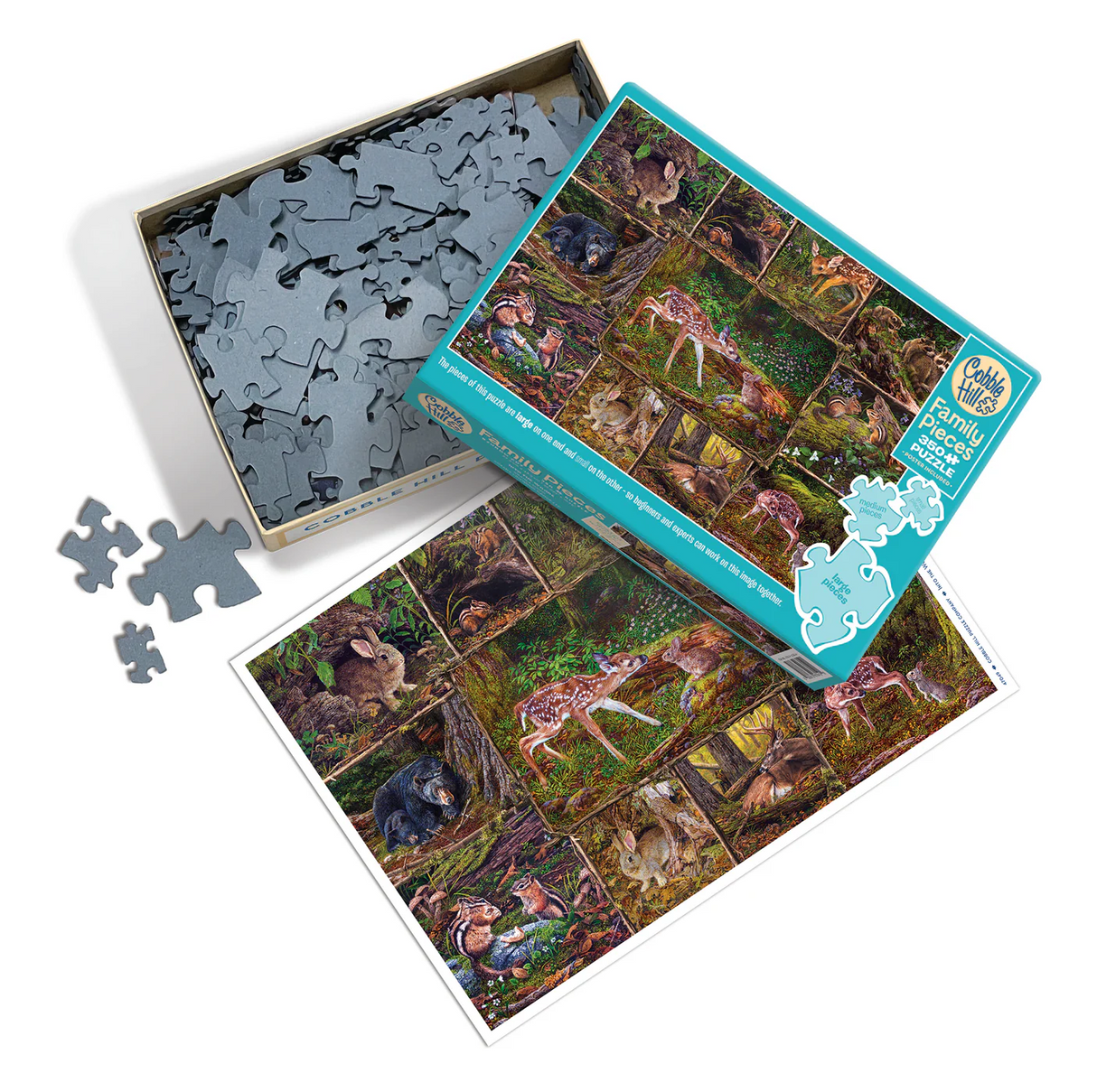 Cobble Hill Into the Woods (Family) | Family Pieces 350 Puzzle