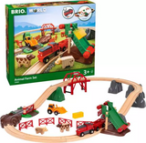 BRIO World Train Set Animal Farm Set