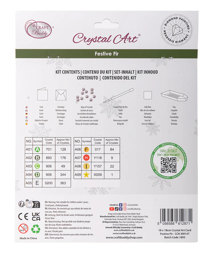 CA Card Kit: Festive Fir