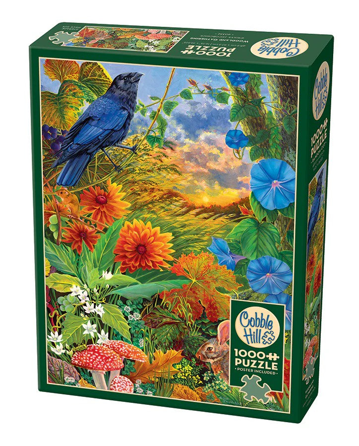 Cobble Hill Woodland Gathering 1000 Piece Puzzle