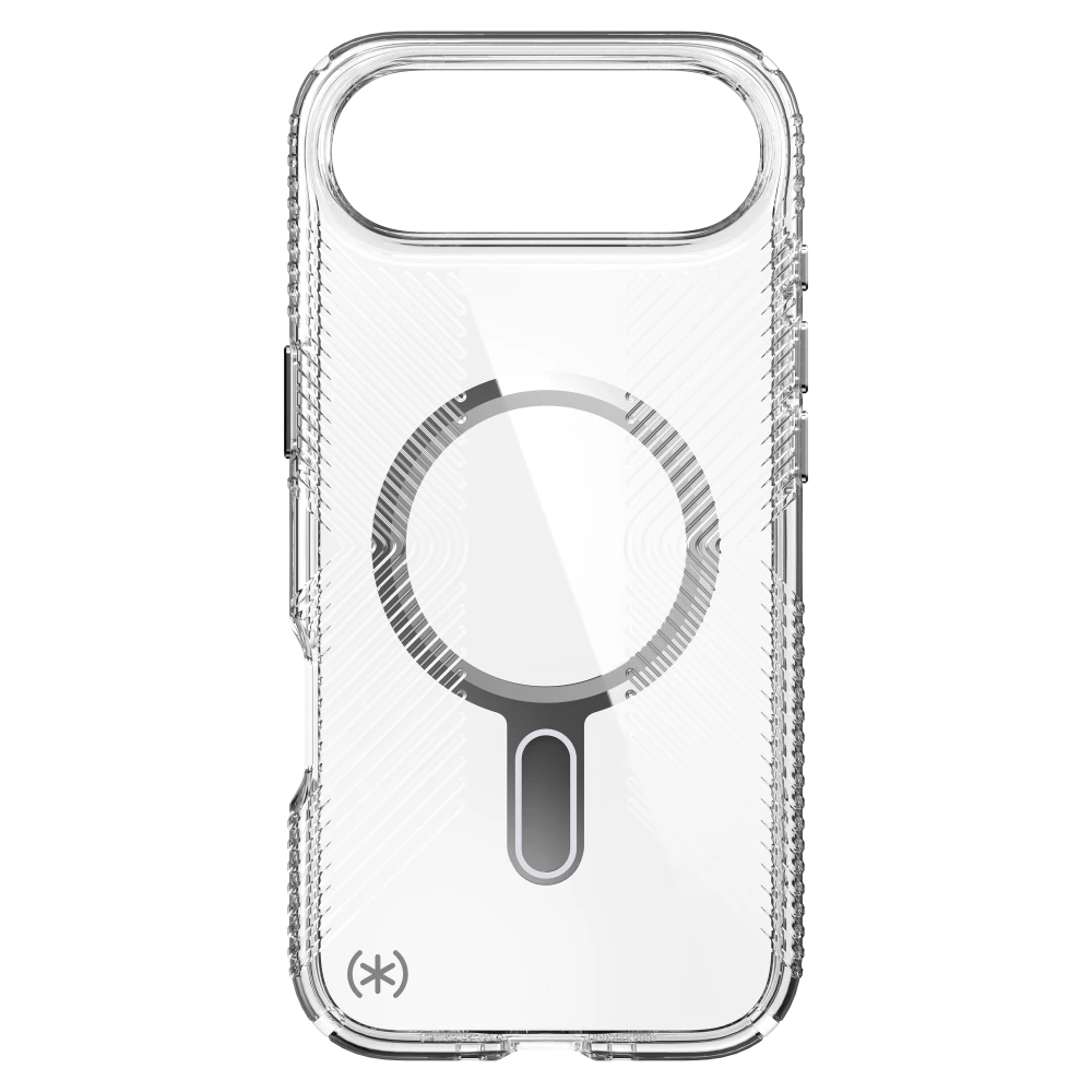 Speck - Presidio Perfect Clear Grip Case with ClickLock for iPhone Air - Clear