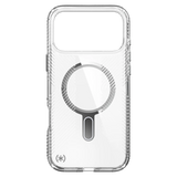 Speck - Presidio Perfect Clear Grip Case with ClickLock for iPhone 17 Pro Max - Clear