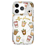 Velvet Caviar iPhone 17 Pro Magsafe Case - Coffee First