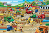 Cobble Hill Construction Zone (35pc Floor Puzzle | Rope Handle)