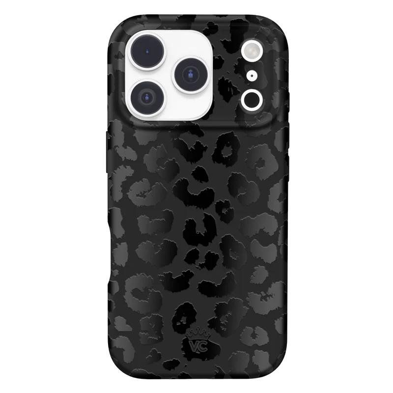 iPhone 17 Pro Velvet Caviar MagSafe Case - Black Leopard