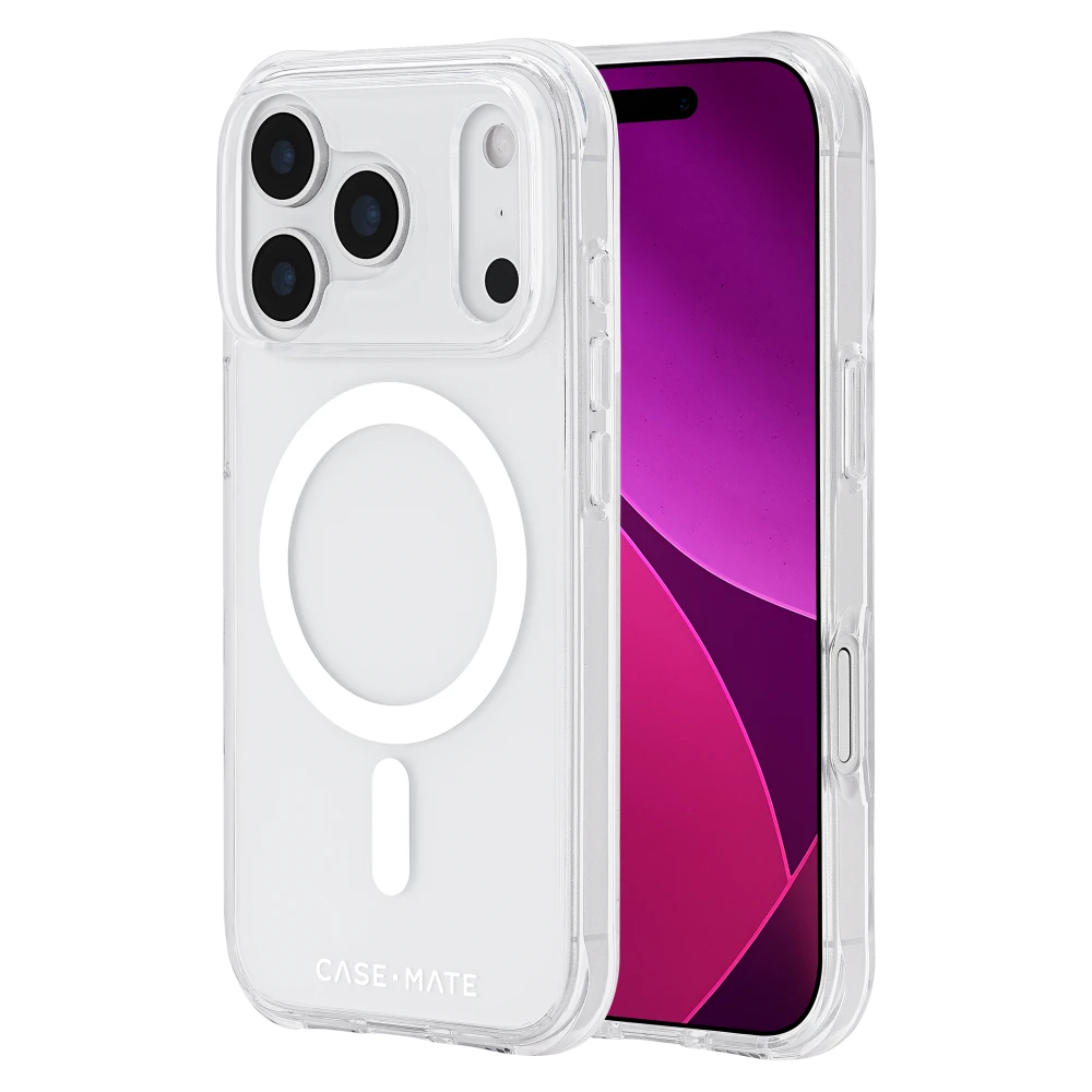 Case-Mate - Tough MagSafe Case for Apple iPhone 17 Pro - Clear