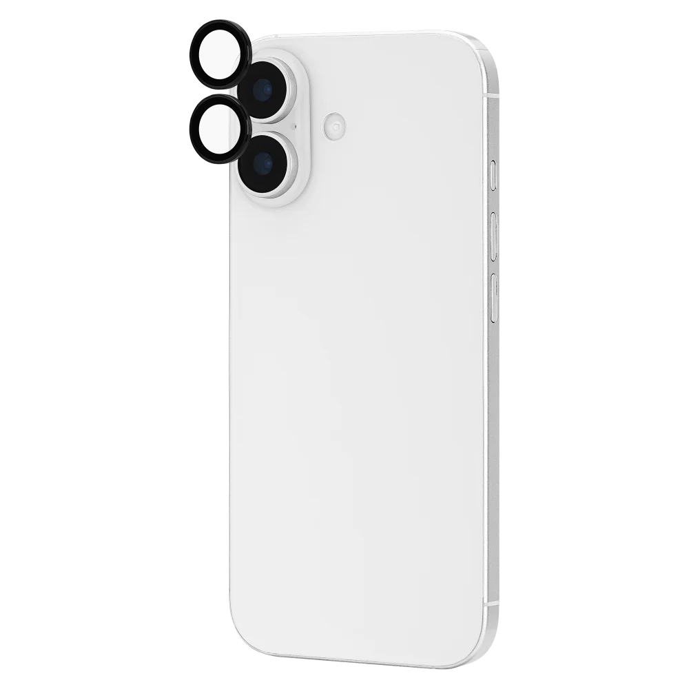 Case-Mate - Aluminum Camera Lens Glass Protector for Apple iPhone 17 - Black