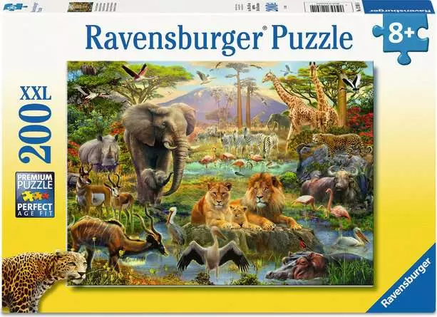 Ravensburger Animals of the Savannah 200 Pc XXL Puzzle