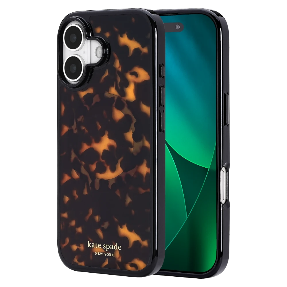 Kate Spade - Protective MagSafe Case for iPhone 17 - Tortoise