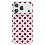 VELVET CAVIAR - MagSafe Case for Apple iPhone 17 Pro - Princess Pink Polka Dot