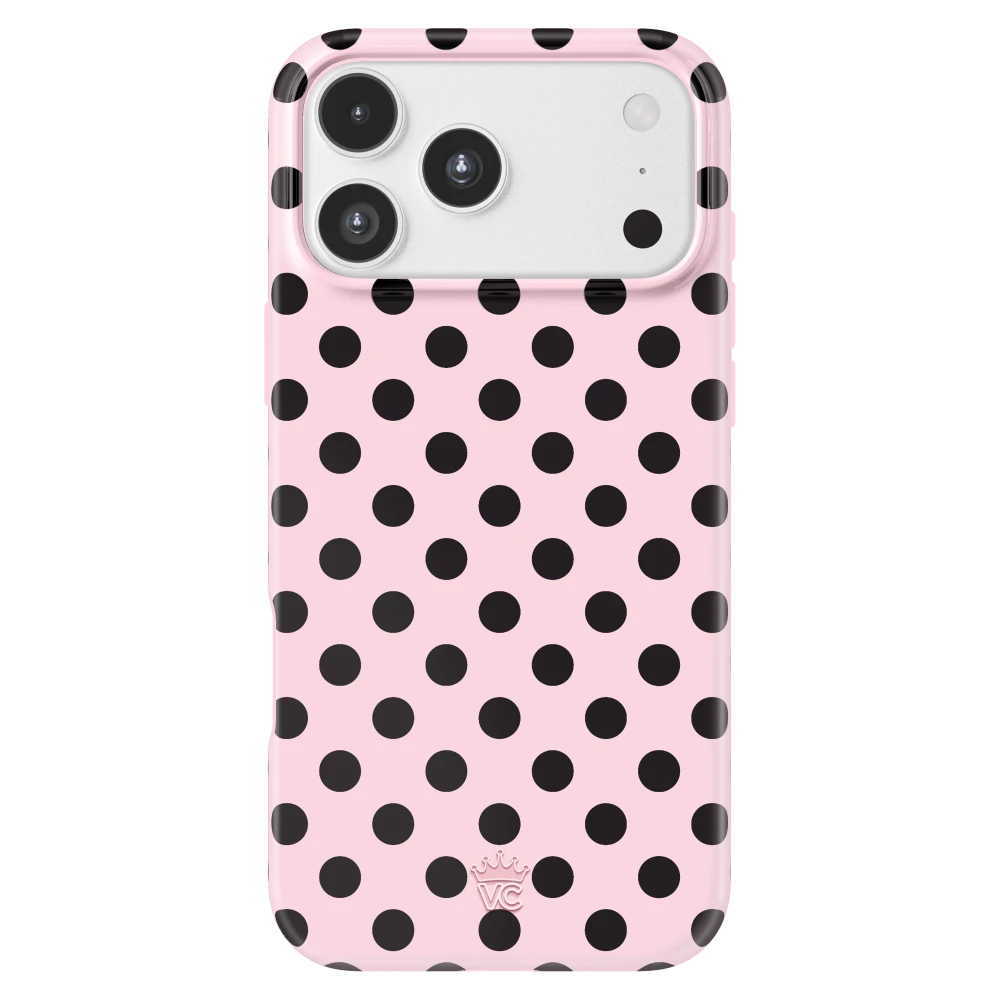 VELVET CAVIAR - MagSafe Case for Apple iPhone 17 Pro Max - Princess Pink Polka Dot