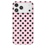 VELVET CAVIAR - MagSafe Case for Apple iPhone 17 Pro Max - Princess Pink Polka Dot