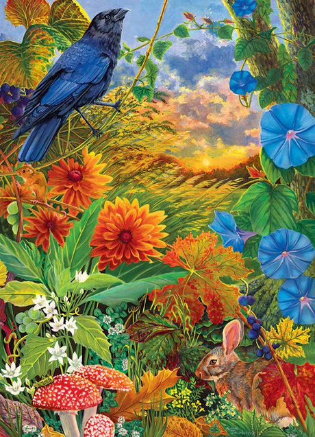 Cobble Hill Woodland Gathering 1000 Piece Puzzle