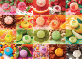 Cobble Hill Nom Nom Macarons 500 Piece Puzzle