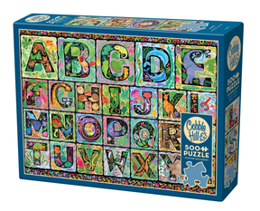 Cobble Hill A to Z - 500 Piece Puzzle