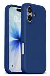 xBase iPhone 17 Liquid Silicone Gel/Rubber MagSafe Compatible Case - Blue
