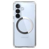 Speck - Presidio Perfect Clear Case with Magnet for Samsung Galaxy S25 - Clear