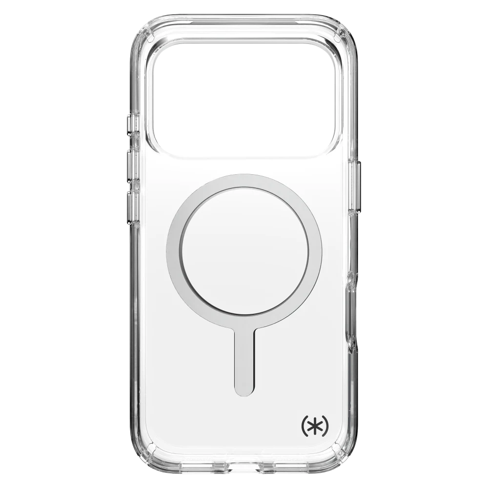 Speck - Presidio Perfect Clear MagSafe Case for iPhone 17 Pro - Clear