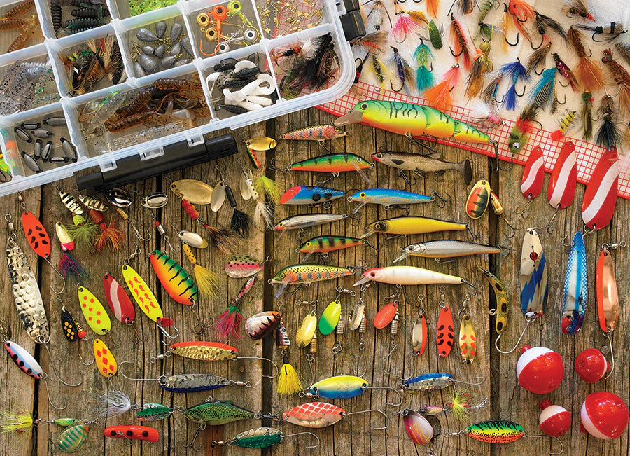 Cobble Hill Fishing Lures | 1000 Piece Puzzle