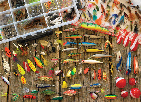 Cobble Hill Fishing Lures | 1000 Piece Puzzle