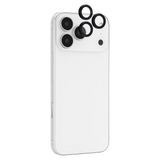 Case-Mate - Aluminum Camera Lens Glass Protector for iPhone 17 Pro Max / 17 Pro - Black