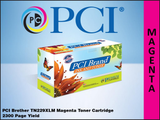 PCI Brand Brother TN229XLM Magenta Toner Cartridge 2.3K Yield