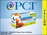 PCI Brand Brother TN229XLY Yellow Toner 2.3K Yield