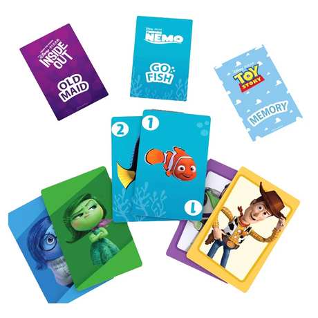 Bicycle: Disney Pixar 3 in 1 Card Game