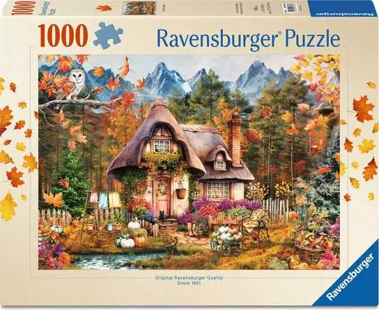 Pumpkin Cottage 1000 pc Puzzle