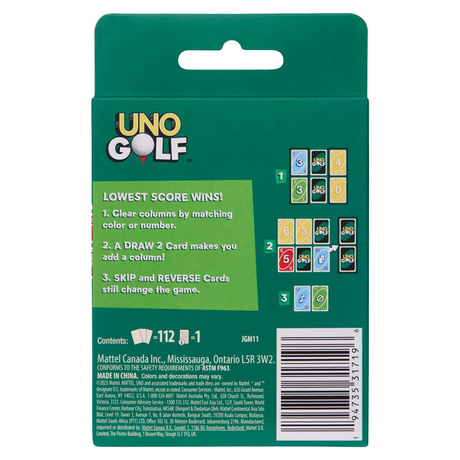 UNO: Golf Game