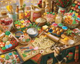 White Mountain Puzzles - Christmas Baking (2152pz) - 1000 Piece Jigsaw Puzzle