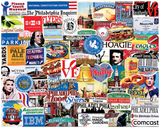 White Mountain Puzzles - I Love Philly (2162pz) - 1000 Piece Jigsaw Puzzle