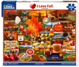 I Love Fall 1000 piece jigsaw puzzle by White Mountain Puzzles, box image