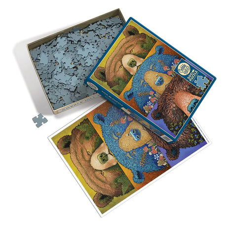 Cobble Hill Bear Eyes: Harvest 500 Piece Puzzle - image 3
