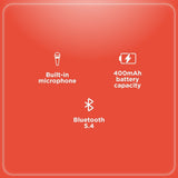 RadioShack Bluetooh Headphones Silver 3304404