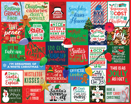 White Mountain Puzzles - I Love Christmas (2153pz) - 1000 Piece Jigsaw Puzzle