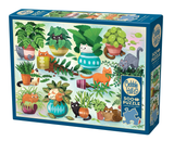 Cobble Hill Cat vs. Plants 500 Piece Puzzle