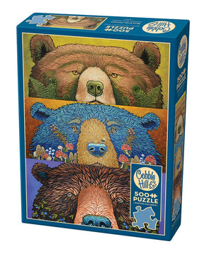 Cobble Hill Bear Eyes: Harvest 500 Piece Puzzle
