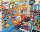 White Mountain Puzzles - Cafe Bookstore (2128pz) - 1000 Piece Jigsaw Puzzle