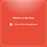 RadioShack Bluetooh Headphones Silver 3304404