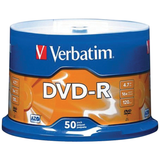 Verbatim 4.7 GB DVD-Rs (50 Pack)