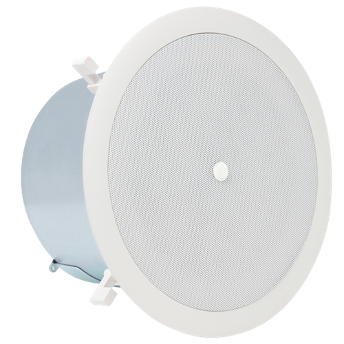 AtlasIED 6" Coaxial In-Ceiling Speakers with 32-Watt 70/100V Transformer and Ported Enclosure