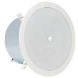 AtlasIED 6" Coaxial In-Ceiling Speakers with 32-Watt 70/100V Transformer and Ported Enclosure