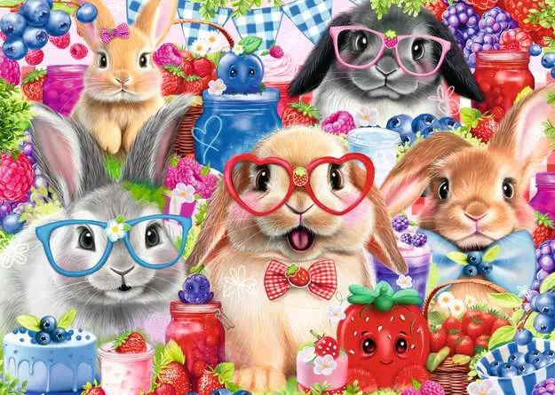 Ravensburger Bunnies & Berries, 35pc Puzzle