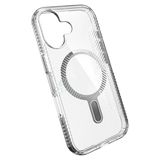 Speck - Presidio Perfect Clear Grip Case with ClickLock for iPhone 17 - Clear