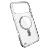 Speck - Presidio Perfect Clear Grip Case with ClickLock for iPhone 17 Pro Max - Clear